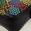 Gucci Front Zip Messenger Psychedelic Print GG Coated Canvas