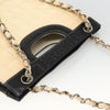 Chanel Chocolate Bar Shopping Tote Quilted Patent