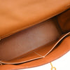 Hermes Kelly Brown Courchevel with Gold Hardware