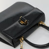 Salvatore Ferragamo Gancini Patent leather