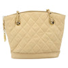 Chanel Vintage CC Chain Shopper Quilted Leather