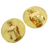 Chanel Round CC Turnlock Clip-On Metal