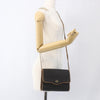 Christian Dior Vintage Honeycomb Flap Canvas and Leather