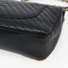 Chanel Double Chevron Flap Quilted Leather