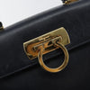 Salvatore Ferragamo Gancini Convertible Top Handle Leather