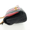 Versace Medusa Padlock Icon Top Handle Quilted Leather