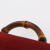 Gucci Vintage Bamboo Leather