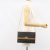 Christian Dior Vintage Honeycomb chain Canvas
