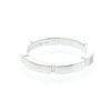 Cartier Maillon Panthere Band 18K White Gold with 4 Diamonds