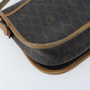 Christian Dior Vintage Honeycomb Flap Canvas and Leather