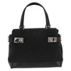 Salvatore Ferragamo Double Gancini Side Buckle Tote Canvas