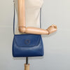 Celine Vintage Circle Logo Leather