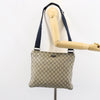 Gucci Zip Top Messenger GG Coated Canvas
