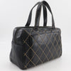 Chanel Surpique Boston Quilted Leather