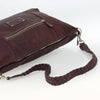 Gucci Logo Crest Messenger Leather