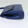 Celine Vintage Circle Logo Leather
