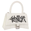 Balenciaga Hourglass Top Handle Leather