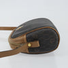 Christian Dior Vintage Honeycomb Canvas and Leather