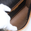 Christian Dior Vintage Honeycomb Canvas and Leather