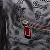 Gucci Logo Crest Messenger Leather