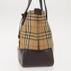 Burberry Nova Check Tote Canvas and Leather