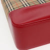 Burberry Nova Check Tote Canvas and Leather