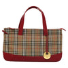 Burberry Nova Check Nova Check Canvas and leather