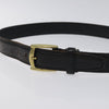 Christian Dior Vintage Oversized Belt Metal and Leather