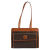 Celine Vintage Macadam Canvas and Leather
