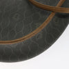 Christian Dior Vintage Honeycomb Flap Coated Canvas