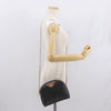 Christian Dior Vintage Honeycomb Canvas and Leather