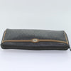 Christian Dior Vintage Honeycomb Zip Canvas and Leather