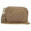 Chanel Vintage Diamond CC Camera Quilted Leather