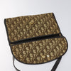 Christian Dior Vintage Trotter Flap Canvas