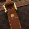 Celine Vintage Macadam Boston Canvas and Leather