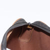 Christian Dior Vintage Honeycomb Canvas and Leather