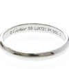 Cartier 1895 Wedding Band Platinum