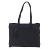 Prada Front Pocket Zip Tote Tessuto