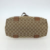 Gucci Bamboo Bar Tote GG Canvas