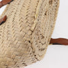 Chloe Marcie Basket Raffia and Leather