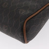 Christian Dior Vintage Honeycomb Zip Coated Canvas