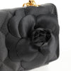 Chanel Vintage Camellia Flap Satin