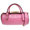 Prada Double Handle Satchel Vitello Daino