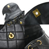 Chanel Duma Drawstring Quilted Leather