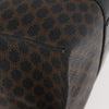 Celine Vintage Macadam Shopper Tote Coated Canvas