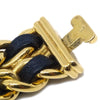 Chanel Premiere Rock Quartz Plated Metal and Leather