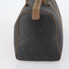 Christian Dior Vintage Honeycomb Boston Canvas and Leather
