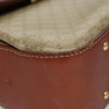 Celine Vintage Convertible Top Handle Macadam Coated Canvas