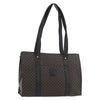 Celine Vintage Macadam Shopper Tote Coated Canvas