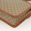 Celine Vintage Macadam Circle Logo Canvas and Leather